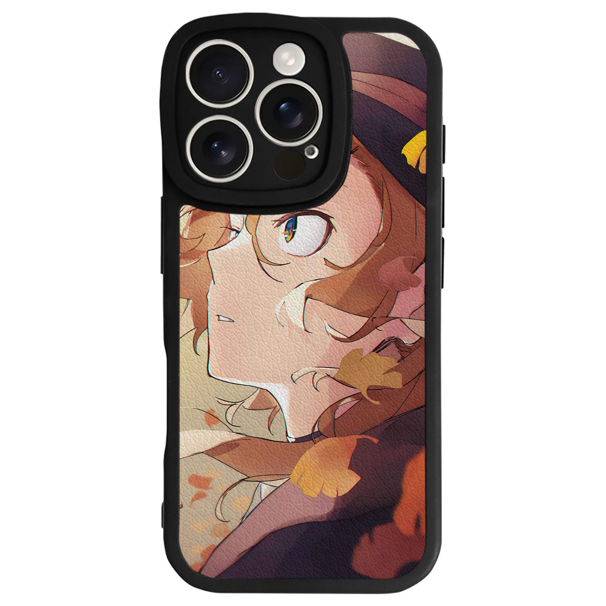 （画像用） 文豪ストレイドッグス Bungo Stray Dogs 【iPhone 16シリーズ対応】シリコンスマホケース（レザー調） 材質：シリコン
